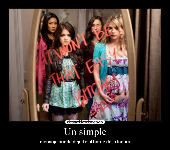 Un simple - mensaje puede dejarte al borde de la locura
