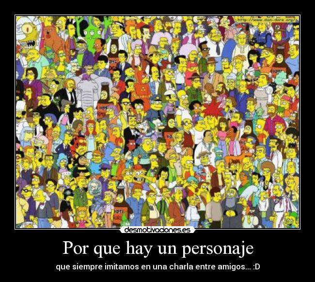 carteles the simpsons desmotivaciones