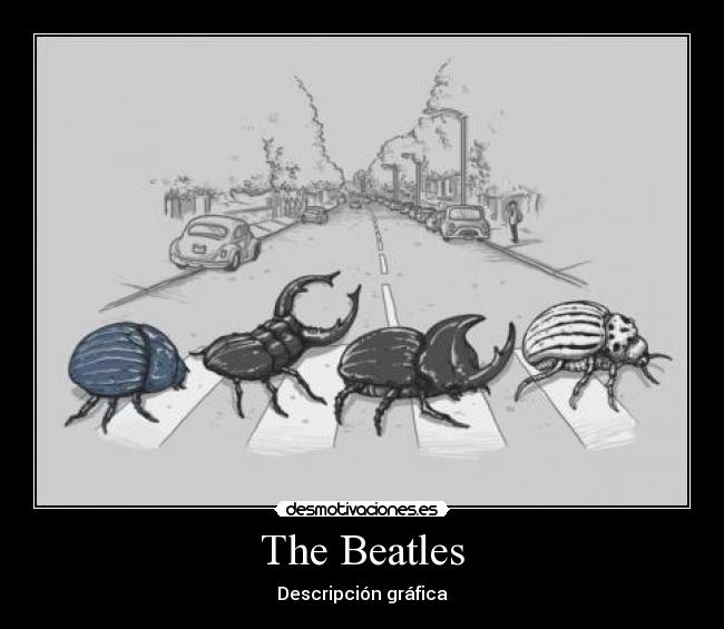 carteles the beatles desmotivaciones