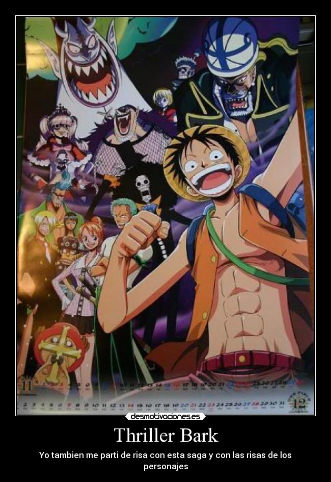 Thriller Bark - Yo tambien me parti de risa con esta saga y con las risas de los personajes