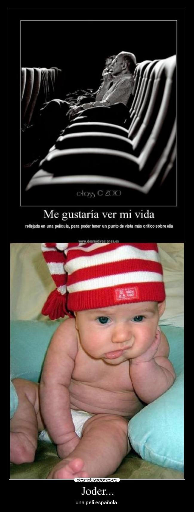 carteles bebe aburrido desmotivaciones