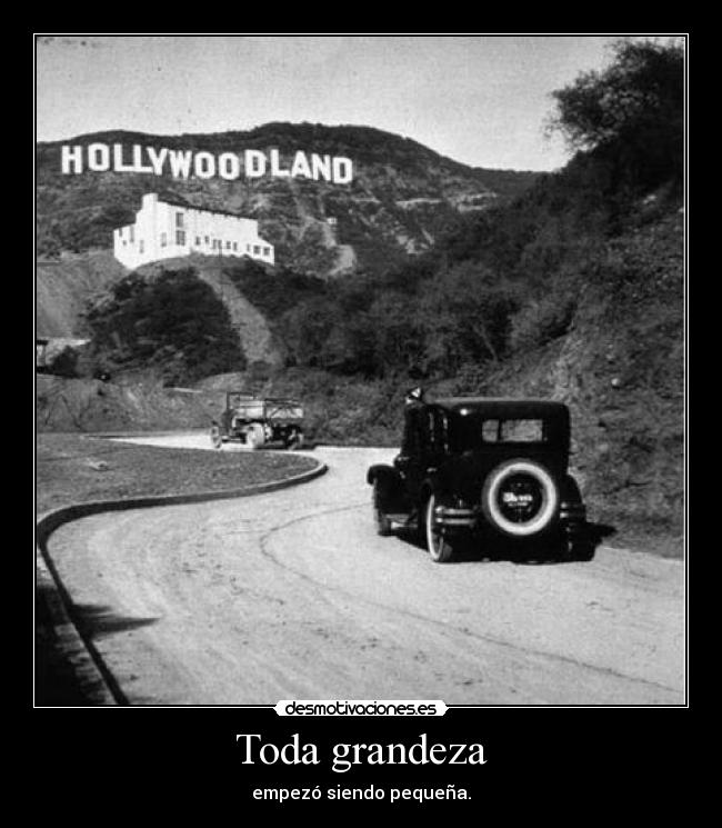 Toda grandeza -