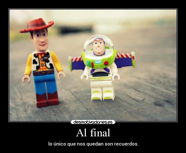 Al final -