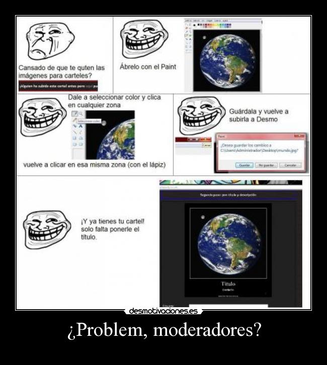 carteles trollscience desmotivaciones