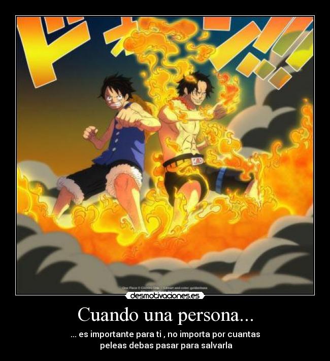 Cuando una persona... - 