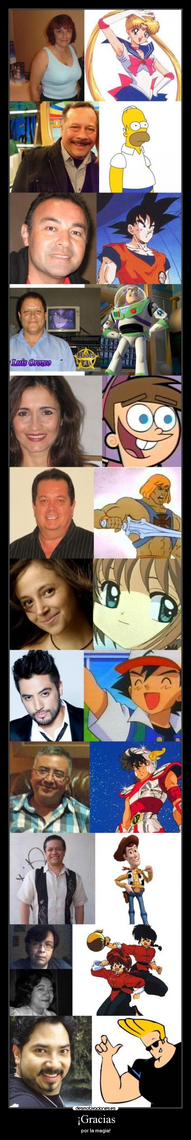 ¡Gracias - por la magia!