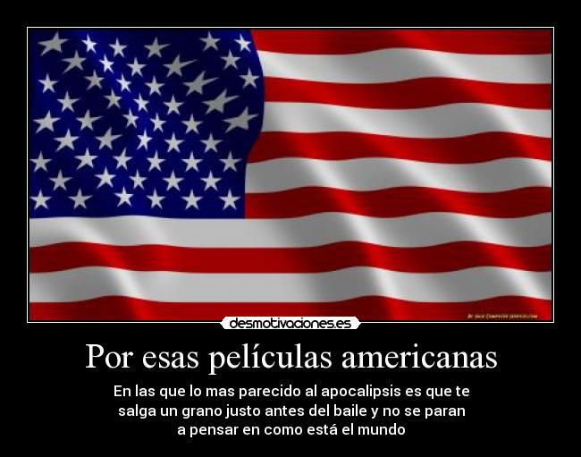 Por esas películas americanas - 