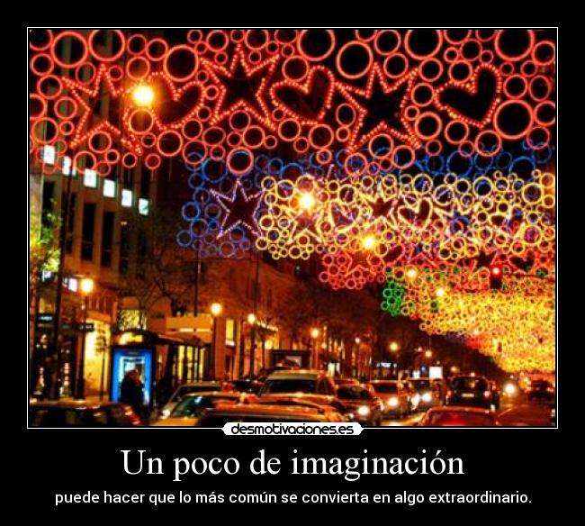 Un poco de imaginación - 