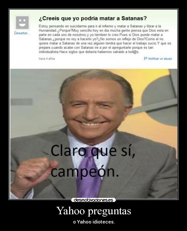 Yahoo preguntas -
