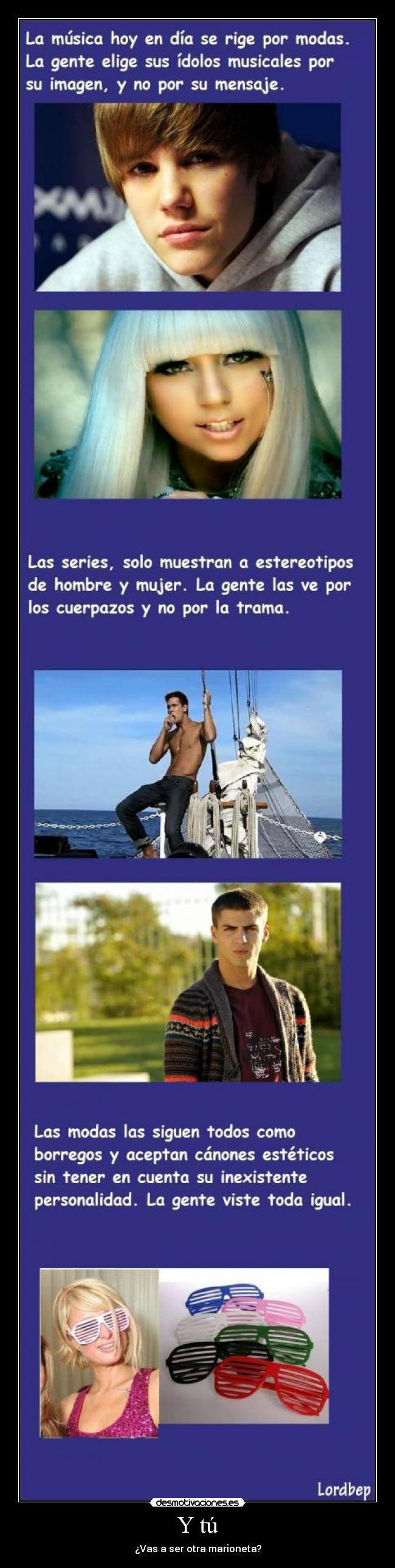 Y tú - ¿Vas a ser otra marioneta?