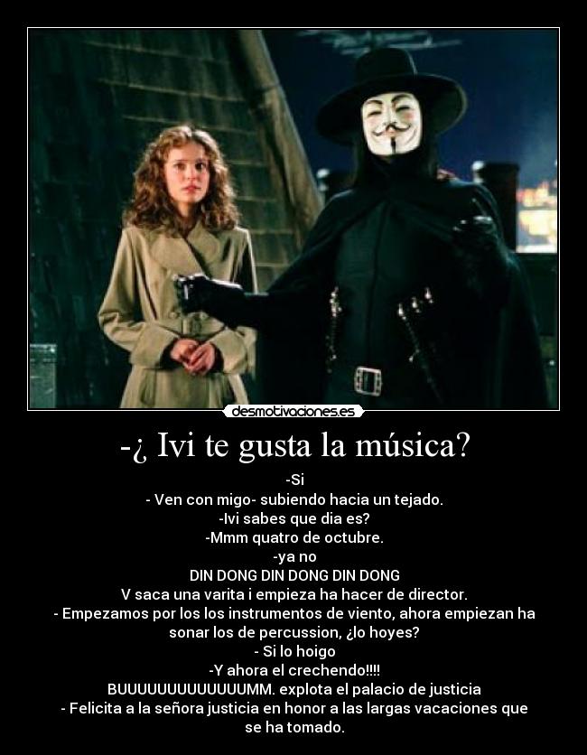 -¿ Ivi te gusta la música? - 