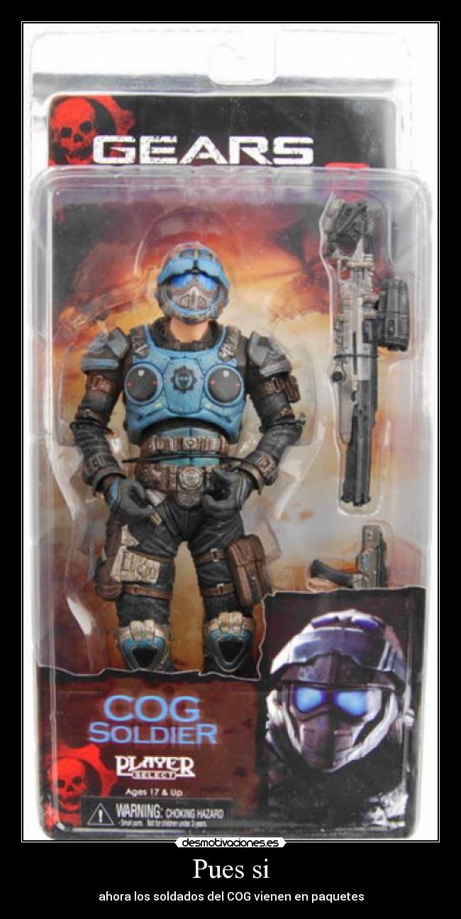 Pues si - ahora los soldados del COG vienen en paquetes
