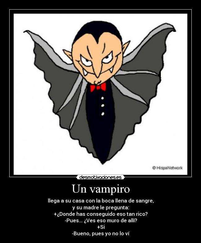 Un vampiro -