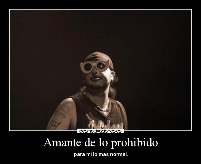Amante de lo prohibido - 