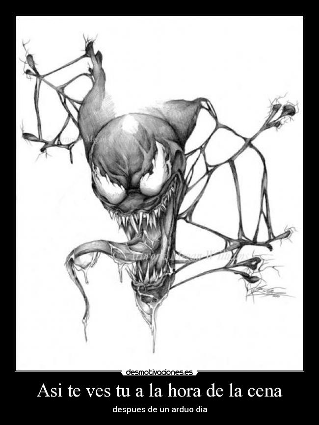 carteles venom desmotivaciones