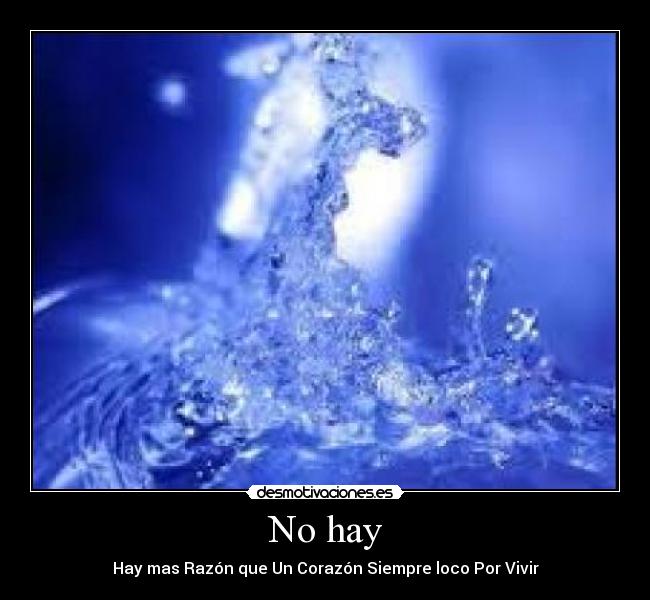 No hay - 