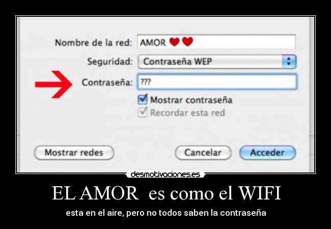 carteles amor wifi desmotivaciones