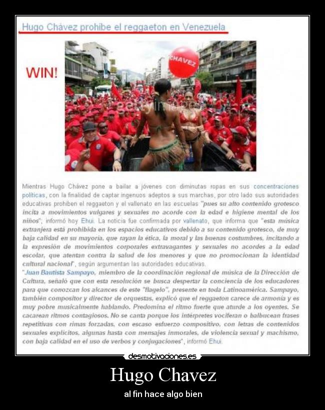 carteles era hora que alguien hiciera algo con reggaeton desmotivaciones