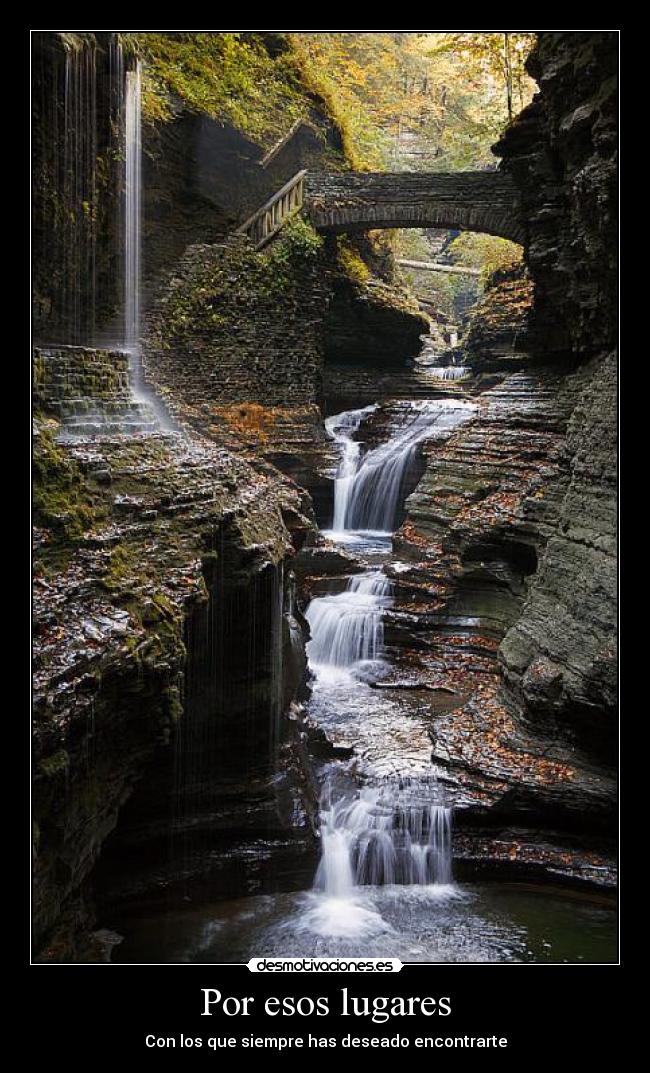 Por esos lugares -
