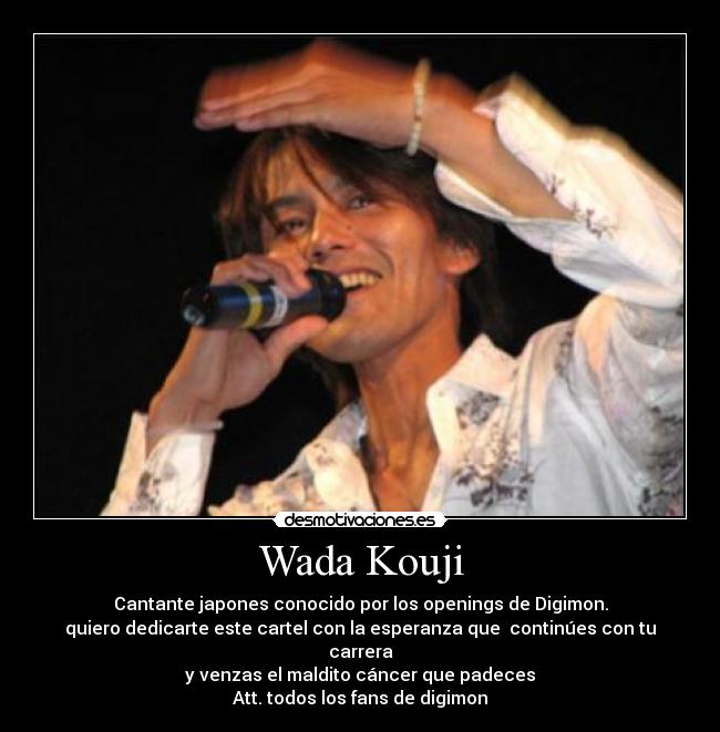 carteles wada kouji for ever desmotivaciones