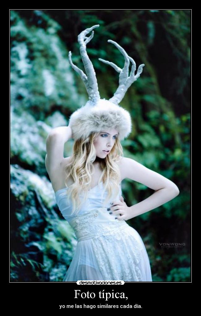 Foto típica, - yo me las hago similares cada día.