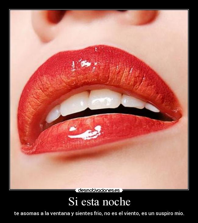 Si esta noche -