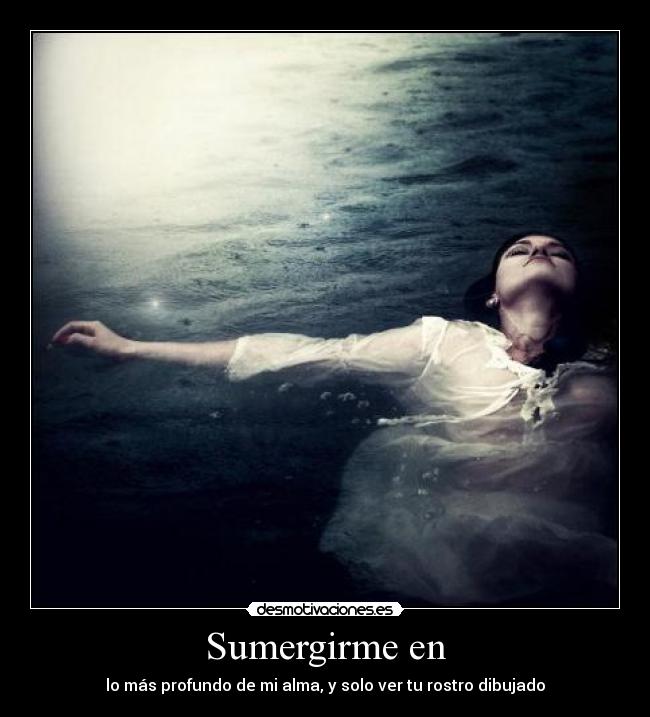 Sumergirme en - 