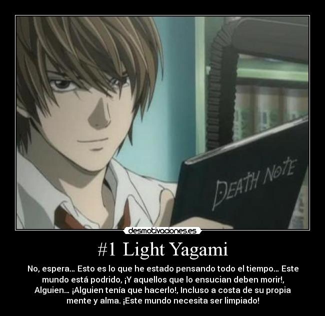 #1 Light Yagami -