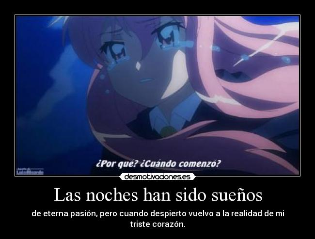 Las noches han sido sueños - 