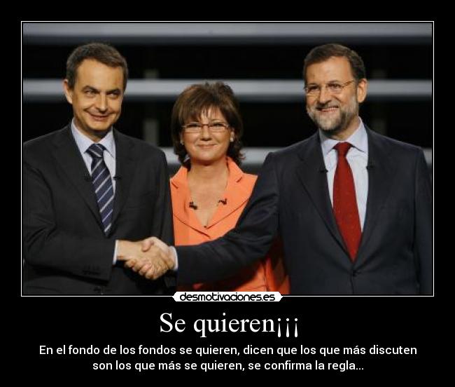 carteles zapatero rajoy desmotivaciones