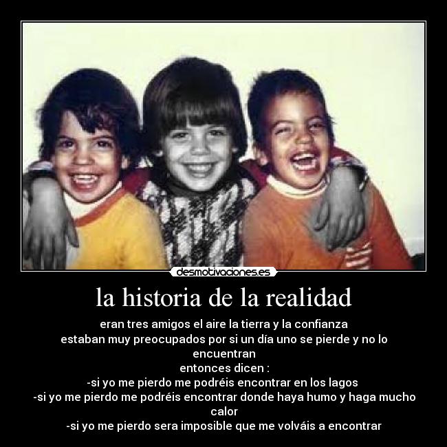 la historia de la realidad - 