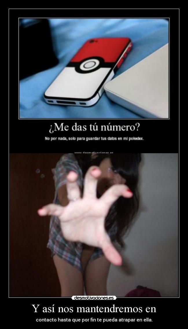 Y así nos mantendremos en - 