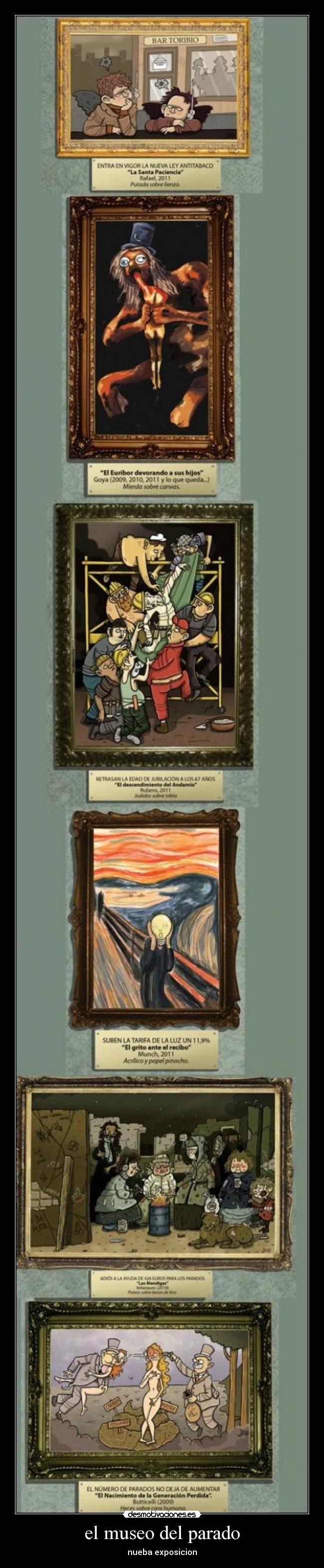 el museo del parado - nueba exposicion