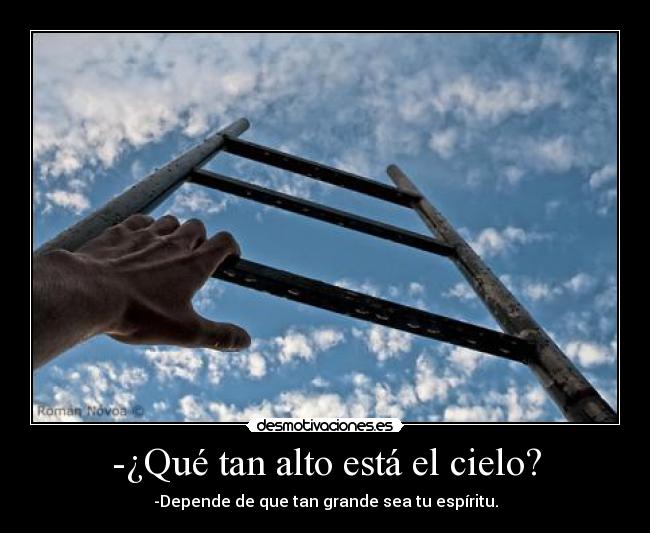 -¿Qué tan alto está el cielo? - 