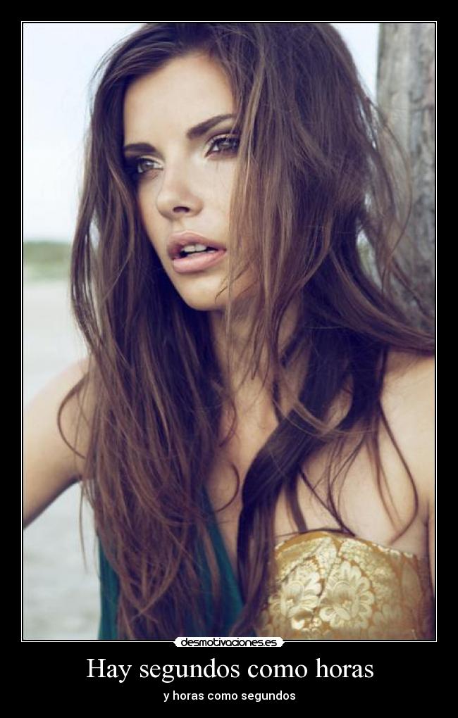Hay segundos como horas - y horas como segundos