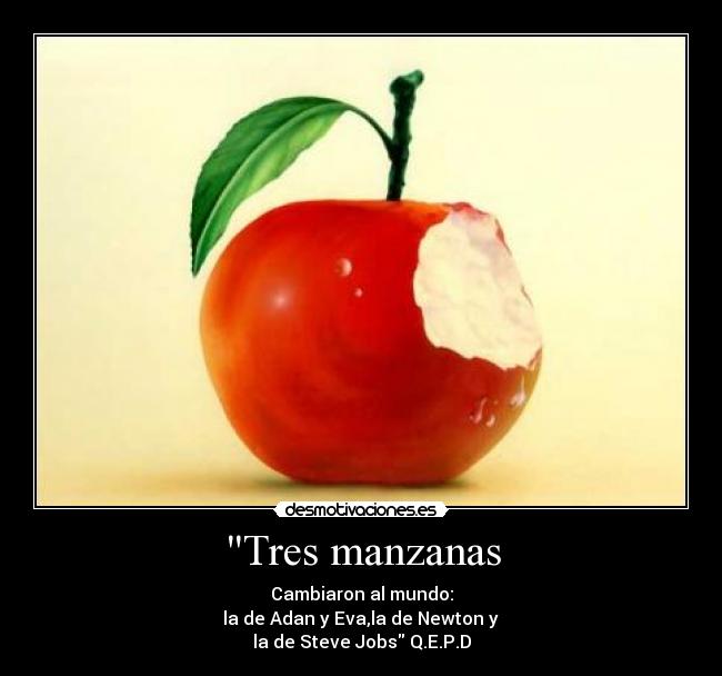 Tres manzanas - 