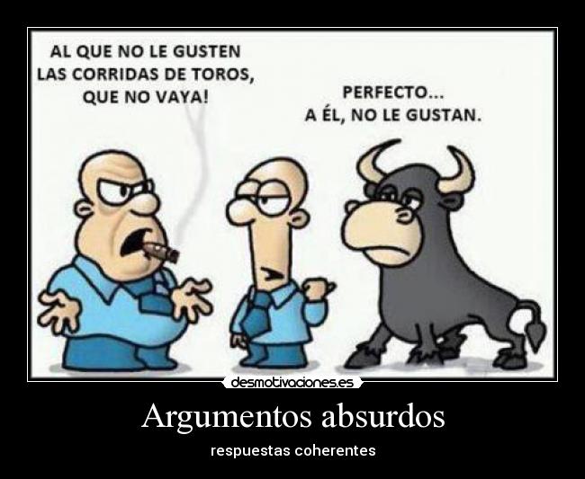 Argumentos absurdos -