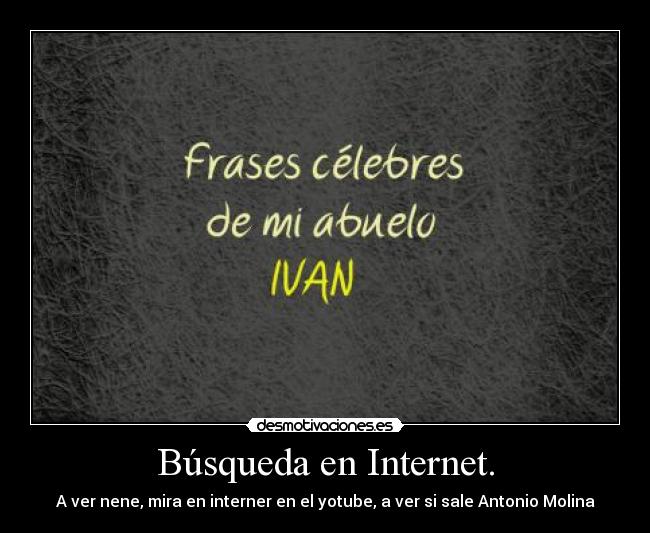 Búsqueda en Internet. -