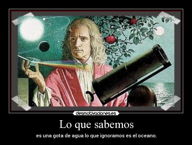carteles issac newton desmotivaciones