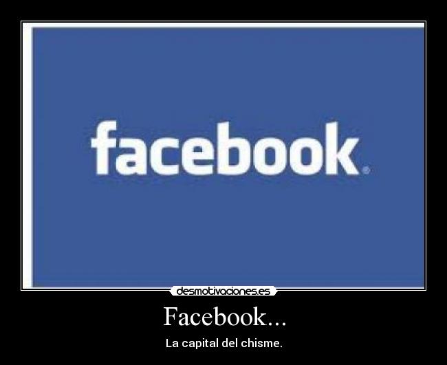 Facebook... -
