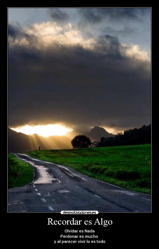 Recordar es Algo -