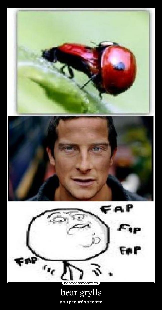 bear grylls - y su pequeño secreto