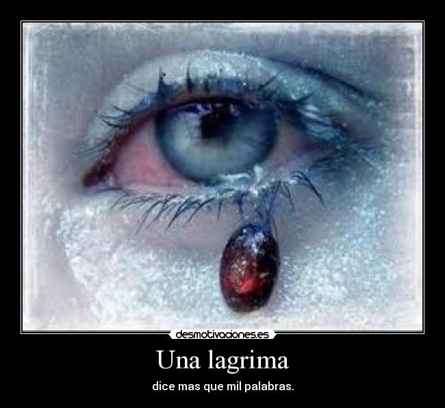 Una lagrima - 