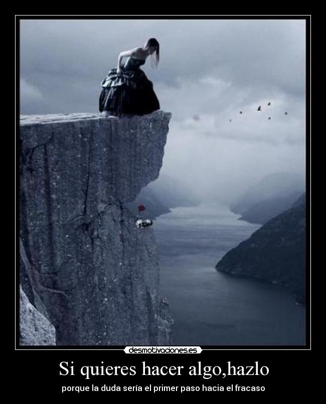 carteles duda fracaso desmotivaciones