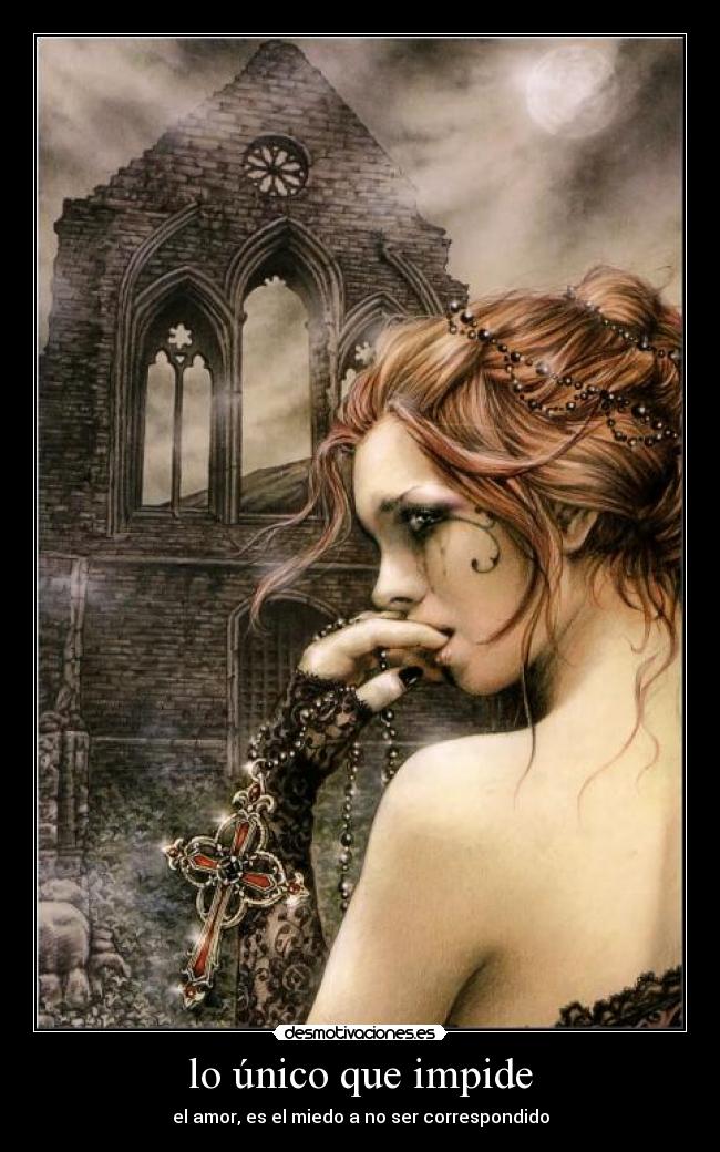 lo único que impide - 