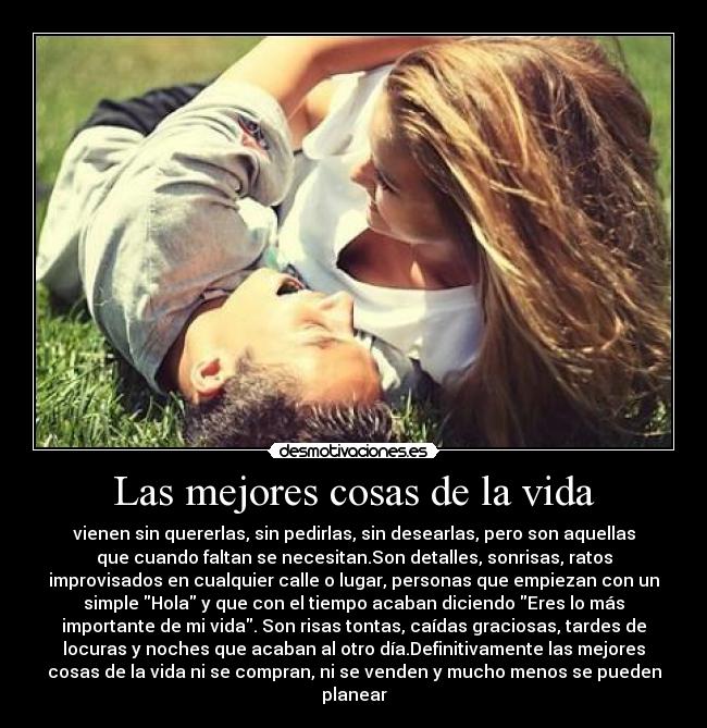 Las mejores cosas de la vida - 