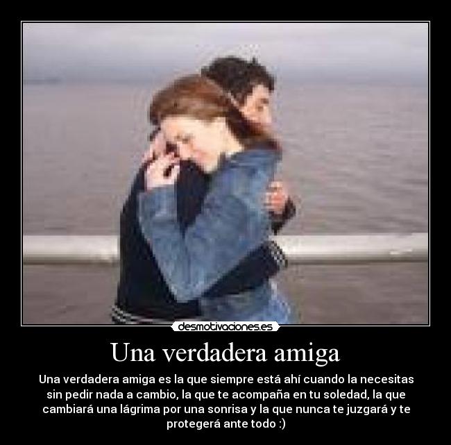 Una verdadera amiga | Desmotivaciones