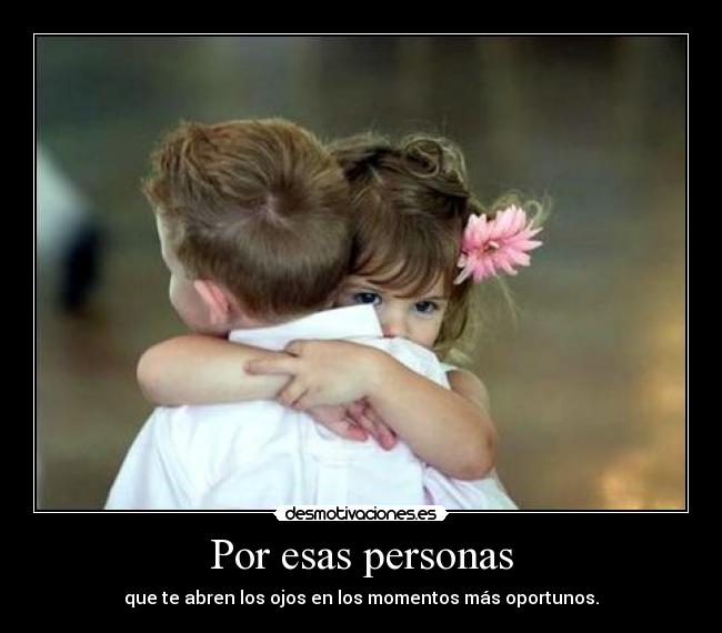 Por esas personas - 