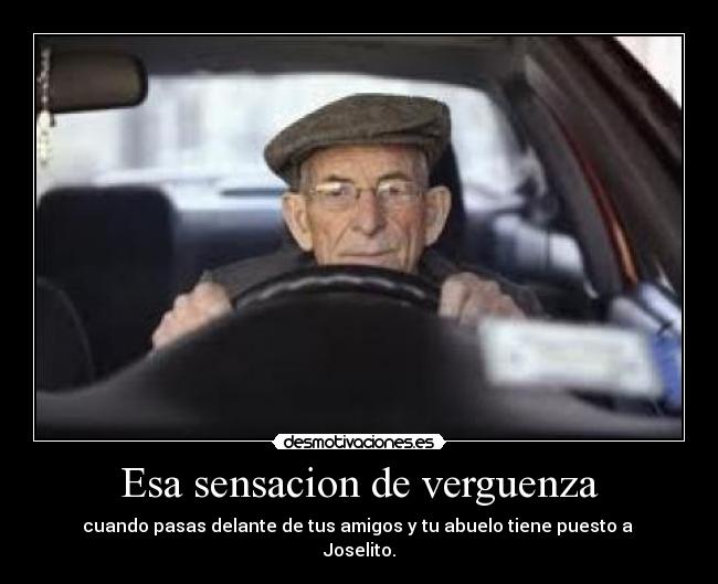 Esa sensacion de verguenza - 