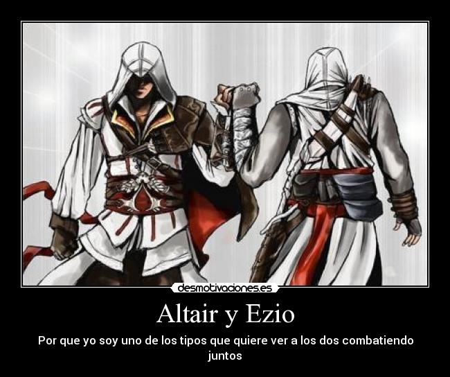 Altair y Ezio -